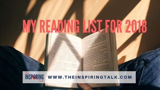 My reading list for 2018